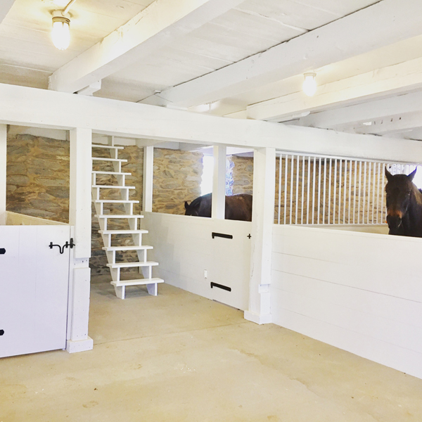 beautiful barn restoration project white interior