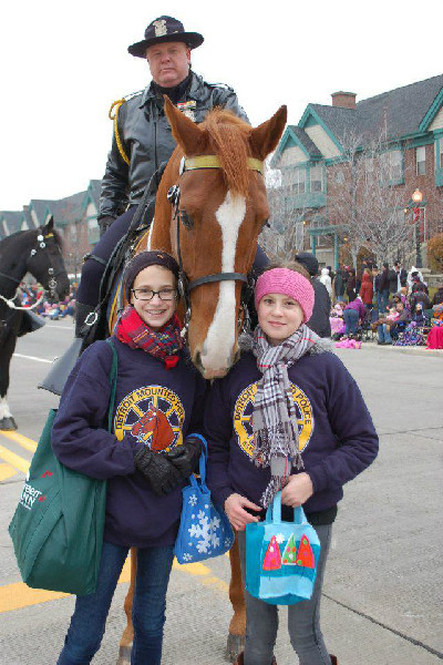 Detroit mounted police, an equestrian police unit