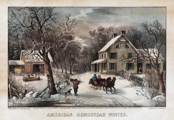 Currier and Ives public domain royalty free