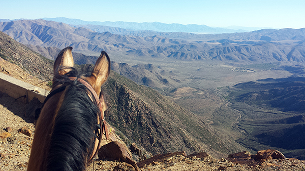 Anza Borrego southern California horseback riding PCT