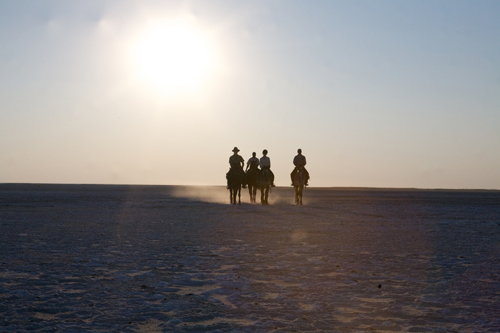 Makgadikgadi Pans Sunset