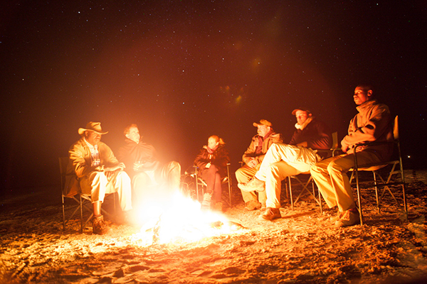 Makgadikgadi Pans campout botswana africa