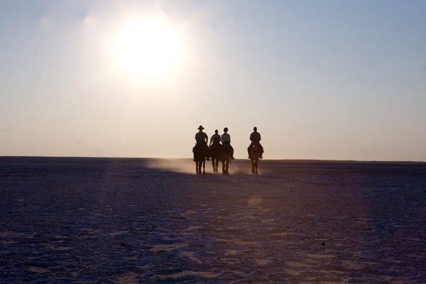 Botswana Makgadikgadi Pans Horse Safari