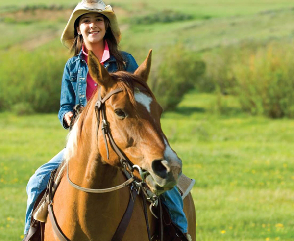 C Lazy U horseback riding