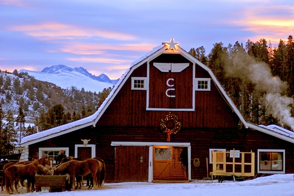 C Lazy U Ranch barn