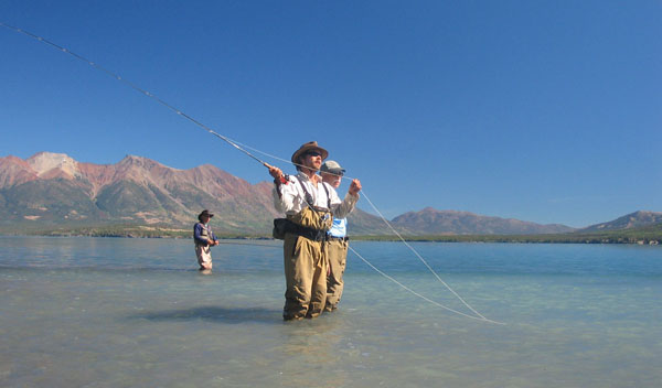 chilko lake fly fishing tsylos park lodge