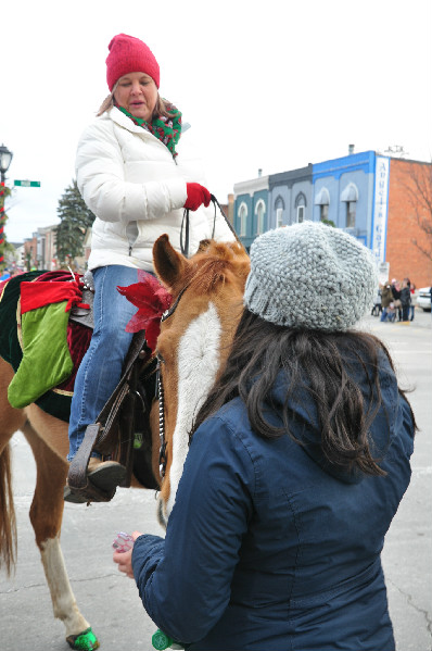 Christmas horse parade michigan