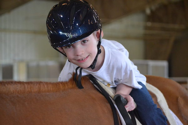 Courtney Cares therapeutic riding