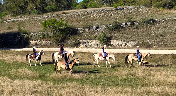 Cross-G-Ranch Trailrides Texas Hill Country horseback riding