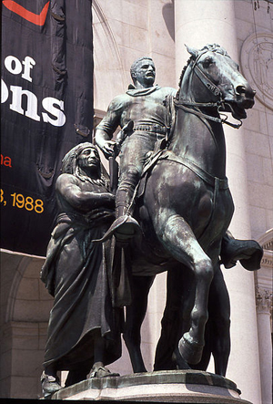 equestrian statue theodore roosevelt nyc