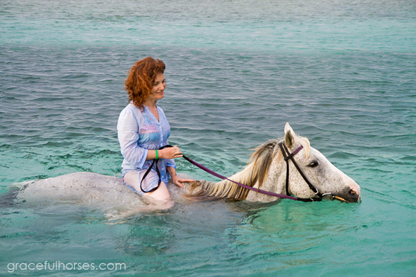 horseback riding in the ocean jamaica