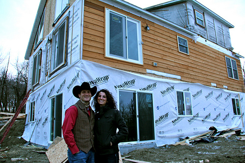 Jessie Veeder and husband