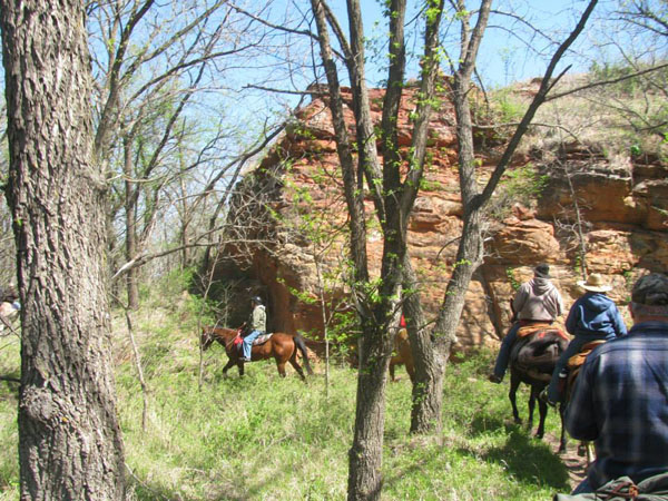 Kanopolis State Park horseback riding kansas