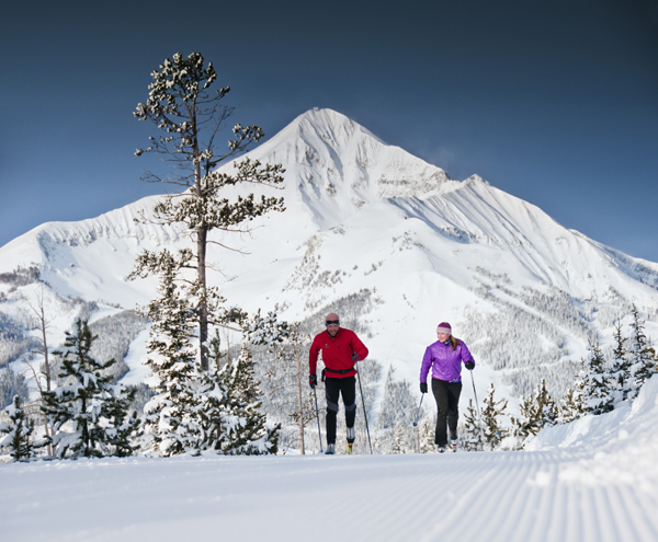 lone mountain ranch montana cross country skiing