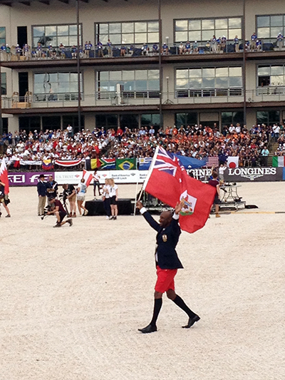 The opening ceremonies at WEG were packed