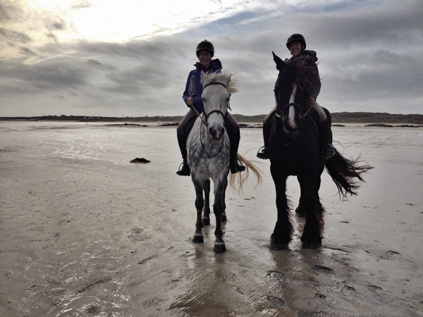 Omey Island Beach Ride Ireland