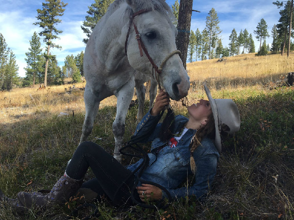 Paws Up Montana spring riding