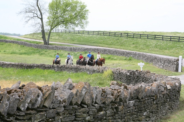 Shaker Village horse riding