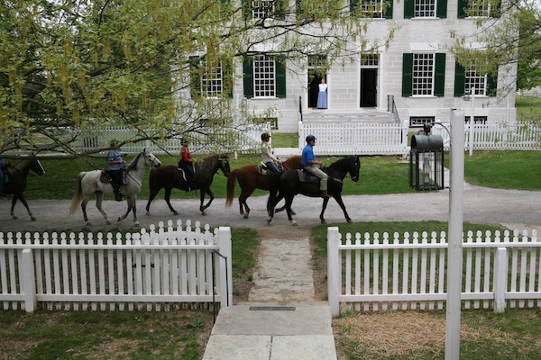 Shaker Village horse riding