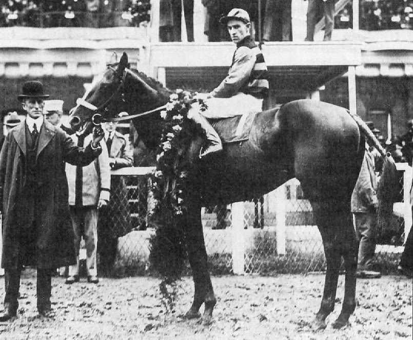 Sir Barton after a race