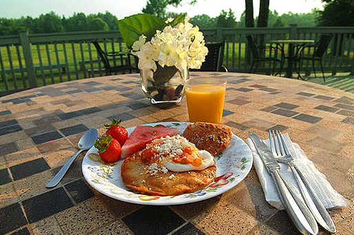 Southern Cross Guest Ranch breakfast and food