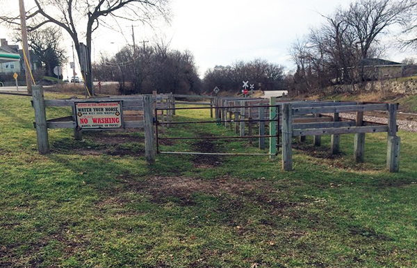 Suhmer's Saloon corrals