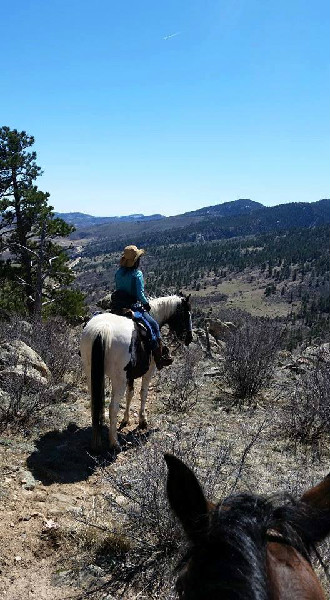 Sylvan Dale Guest Ranch riding Colorado