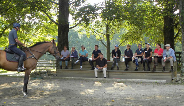 Denny Emerson horse camp for adults Vermont