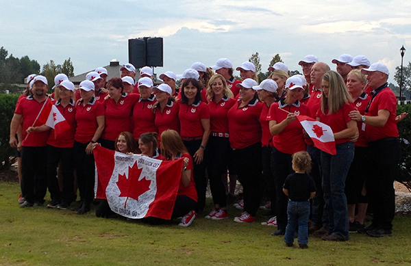 Team Canada at WEG.