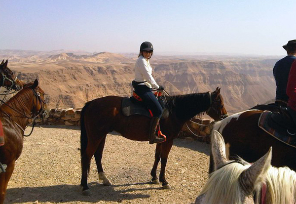 Tzeelin Canyon horseback israel