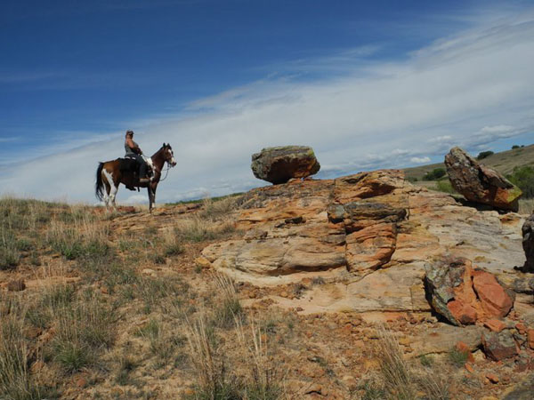 Kanopolis State Park trail riding horses