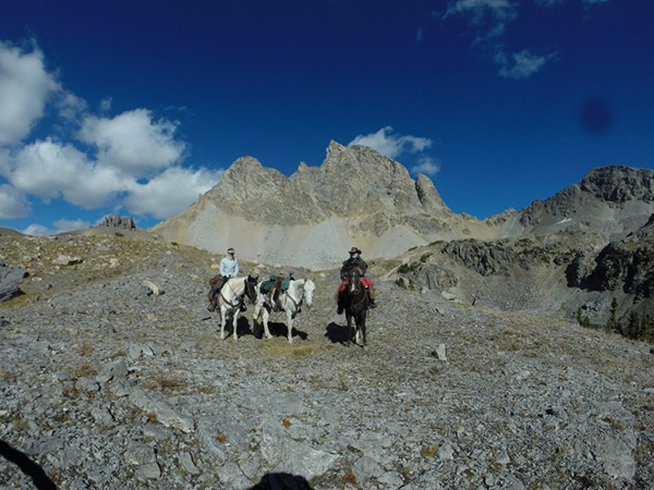 Alaska horseback riding Buck Mountain Pass