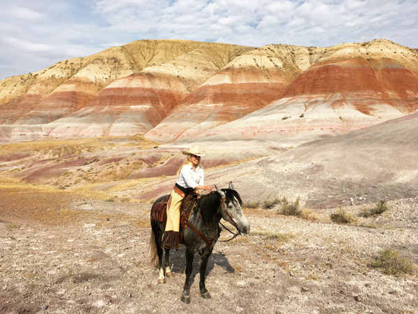 female wrangler wyoming