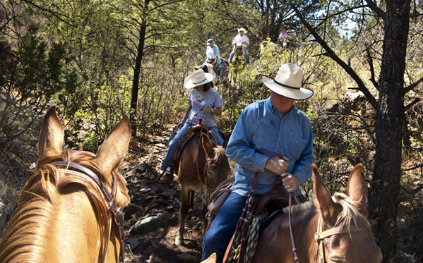 apache trail horseback new mexico
