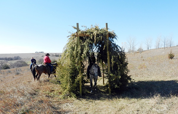 AQHA Trail Riding Challenge Equestrians