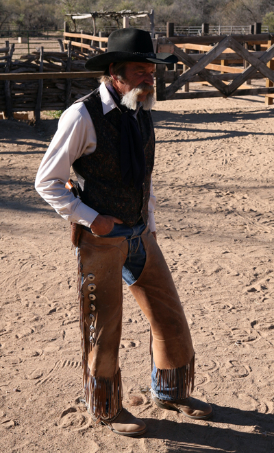 Ron Schaeffer at Rancho del La Osa in Arizona