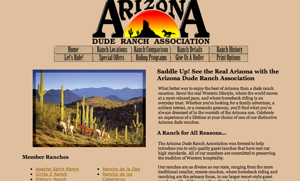 Arizona dude ranchers association