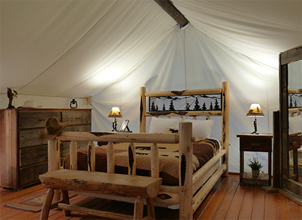 Bar W Glamping Tent Montana