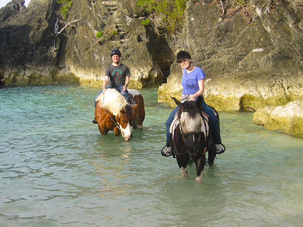 Bermuda horseback riding Equitrekking