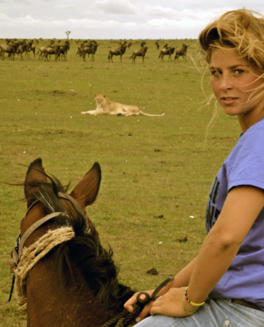 big cat horseback kenya