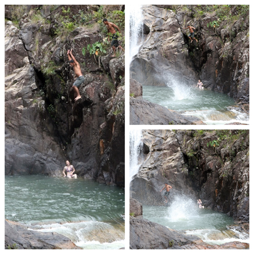 big rock falls belize