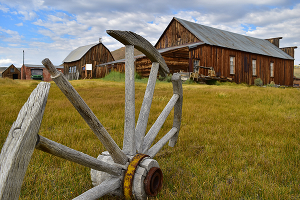 Bodie wagon wheel california