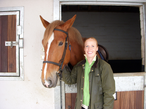 Castle Leslie horse Equitrekking Darley