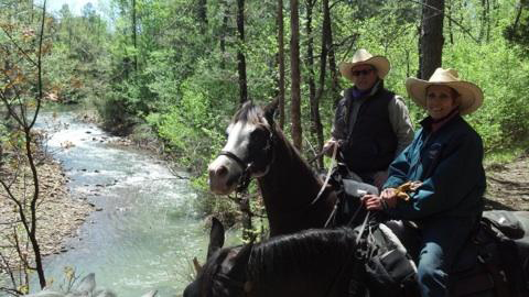 cedar lake horse camping oklahoma