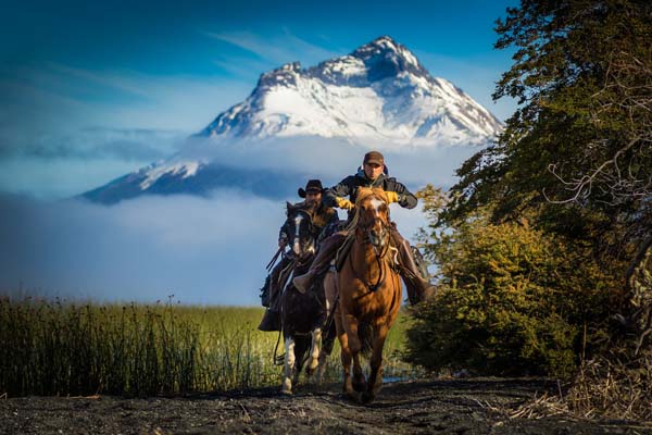 Mountains in Patagonia Horseback Riding