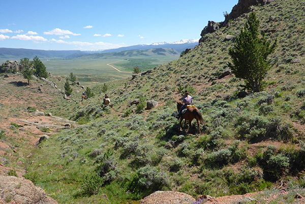 The Crazy Mountain Ranch ride