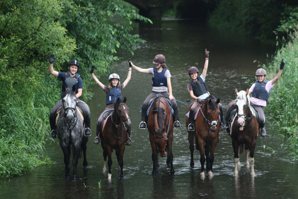 Crossogue Equestrian Centre Horseback Riders in River