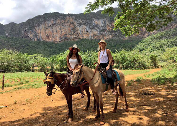 Cuba horseback riding Vinales