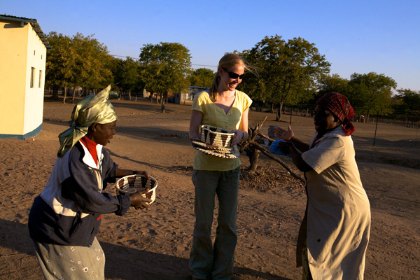 Motlhabaneng Village, Botswana