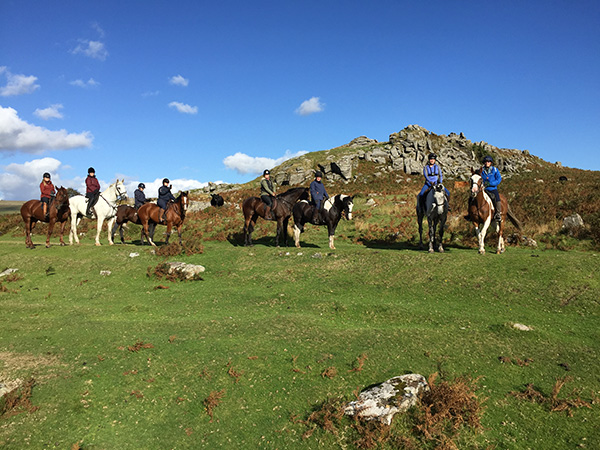 Dartmoor Derby England horseback